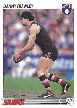 1993 Select AFL #29 Danny Frawley Front